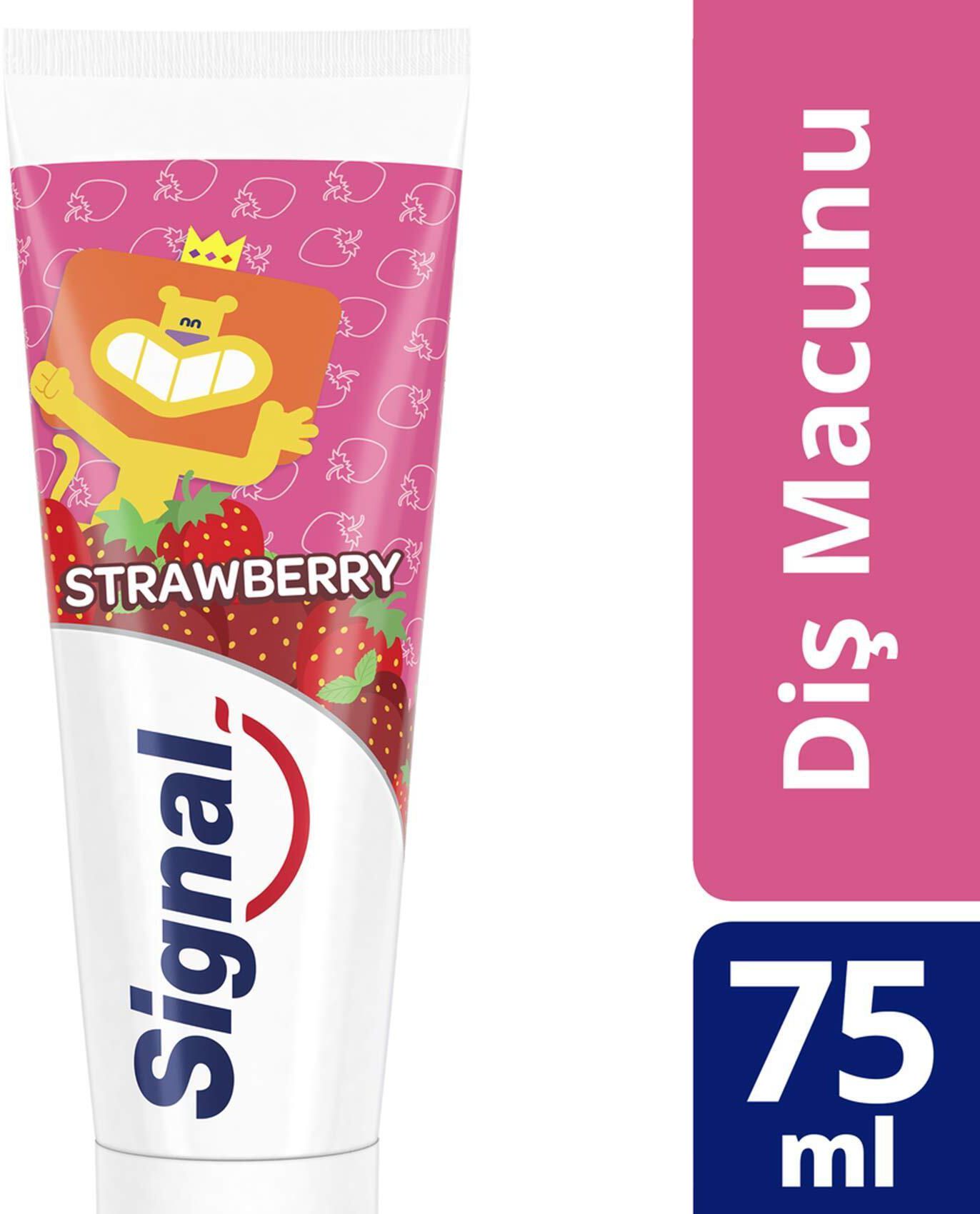 Signal Toothpaste with Strawberry for Kids -75ml