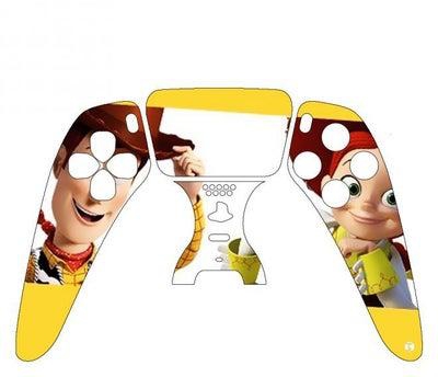 Printed Ps5 Controler Sticker Animation Woody And Jesse From Toy Story By Disney