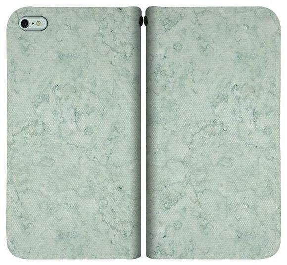 Stylizedd  Apple iPhone 6 Plus / 6S Plus Premium Flip case cover  - Marble Texture Black