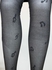 Miss Golden Black High Waist Sheer Pattern Pantyhose For Women