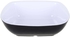 Get Bright Designs Melamine Bowl, 26 cm - White Black with best offers | Raneen.com