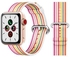 Stylish Band For Apple Watch Series 5/4/3/2/1 White/Pink