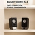 EDIFIER R19 BT 2.0 PC Speaker System with Bluetooth, Black