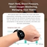 - 116 Plus Smart Watch Heart Rate Blood Pressure Measurement D18 Smart Wristband Waterproof Sports Watches Fitness Smart Bracelet (Purple)