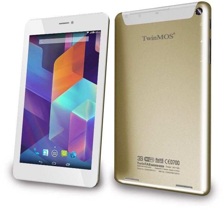 TwinMos T73GQ2 7-inch 8GB 3G Tablet Gold