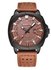 Men's Leather Analog Watch 9350-CF