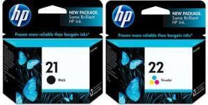 Ink Cartridge HP 21 And 22