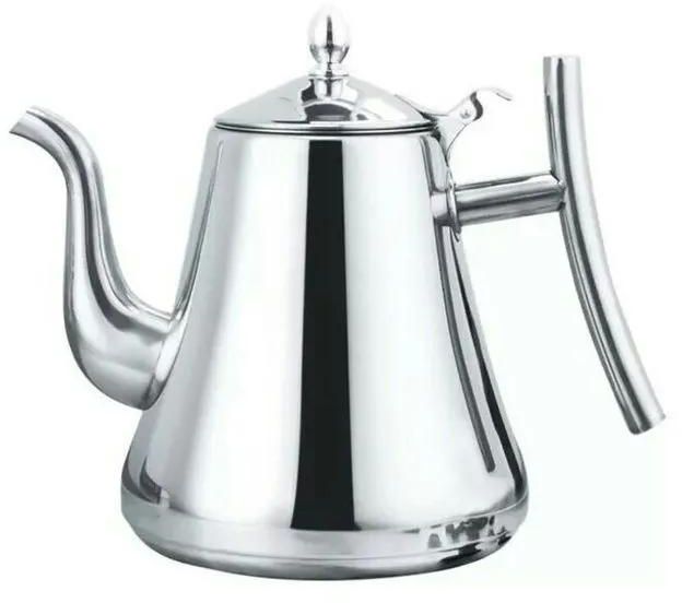 Stainless Steel Silver Teapot
