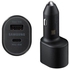 Samsung Galaxy A50 (45W+15W) Dual port superfast car charger With USB Type C Cable
