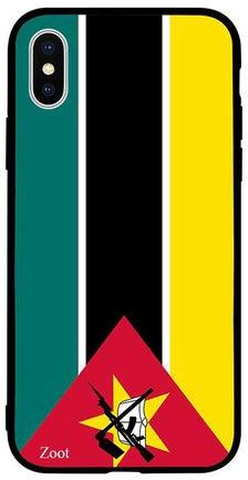 Protective Case Cover For Apple iPhone XS Max Mozambique Flag