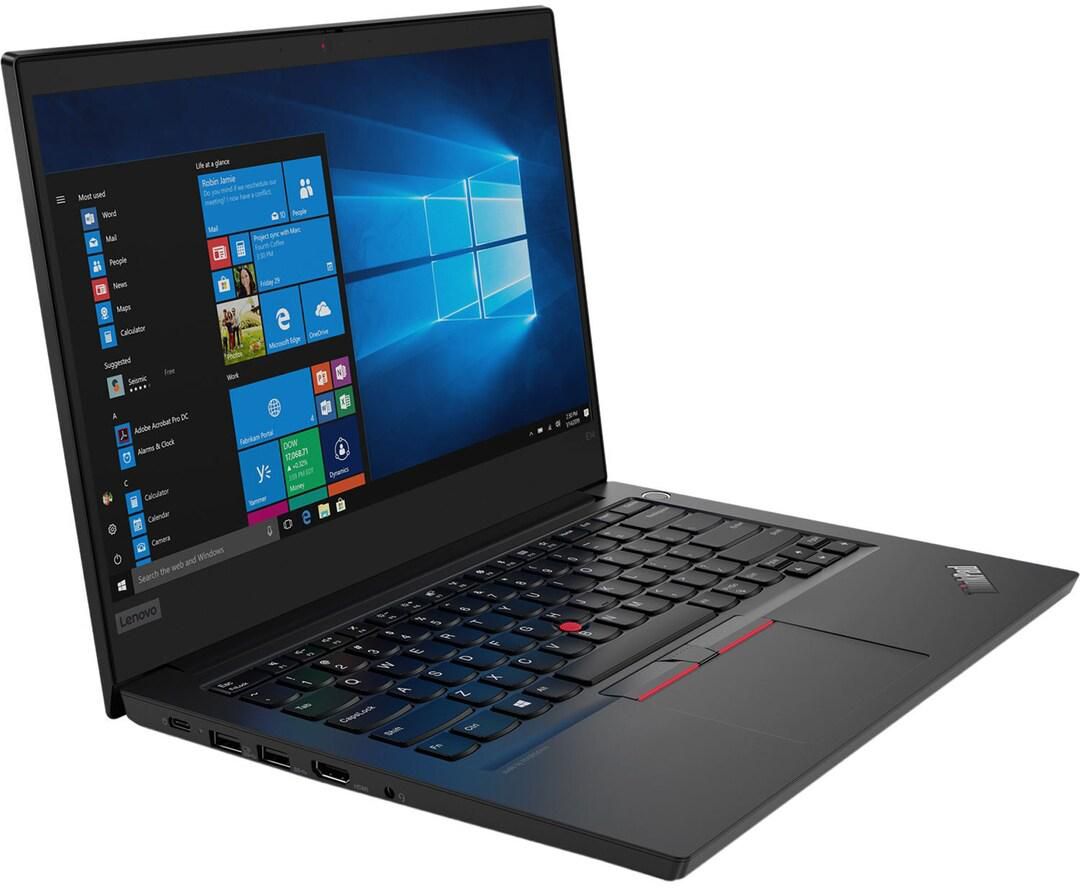 Lenovo ThinkPad E14 Gen 2 Laptop, 14&quot; FHD Anti Glare Display, Core i5-1135G7, Upto 4.2GHz, 16GB RAM, 512GB SSD, Intel Iris Xe Graphics, Fingerprint, ENG KB, Windows 10 Pro, Black