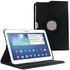 Leather 360 Degree Rotating Case Cover Stand For 10.1 Inch Samsung Galaxy Tab 4 - Black
