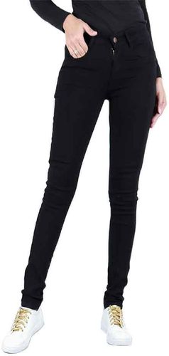 KM Authentic Low Rise Skinny Jeans [J21090] - 9 Sizes (2 Colors)