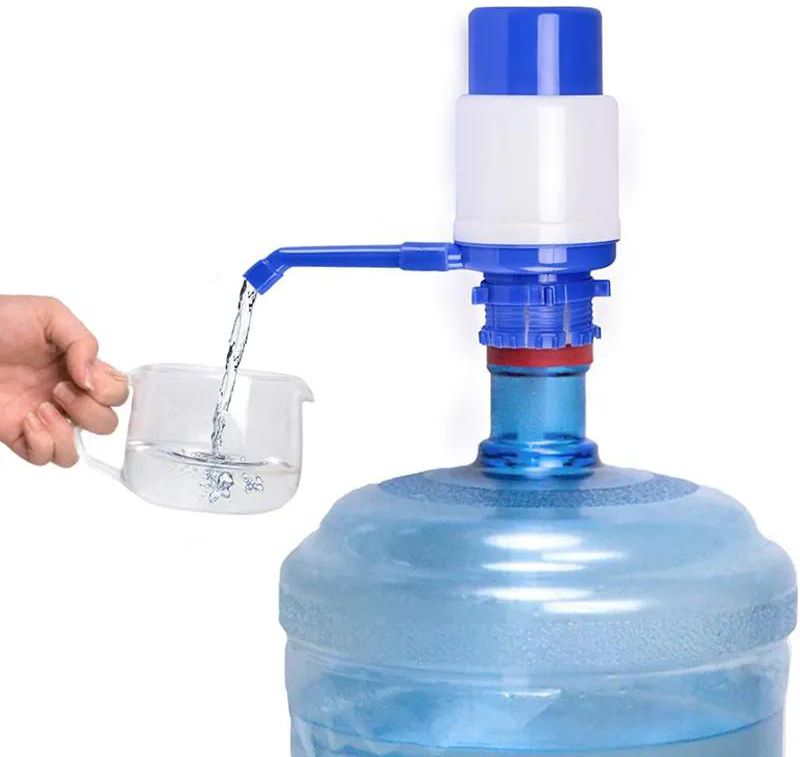 Handpress Water Dispensers Drinking Water pump for Bottle Hand Press Removable tube Manual Household