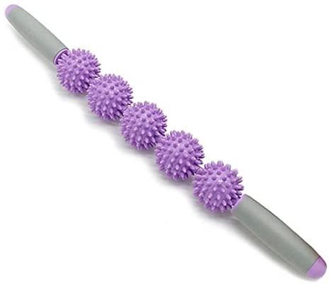 one piece hedgehog ball gym sports full body muscle massager roller stick trigger point recovery tool 5 point spiky ball deep relax gear 1 874581