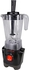 Moulinex genuine blender with grinder and grater, 1.25 liter, 400 watt, black - lm2428eg