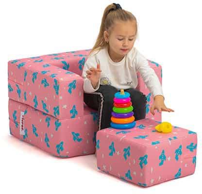 Modular Kids Sleeper Chair Bed - Rota