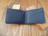 Dr.key Genuine Leather For Men - Bifold Wallets -1045-plain Blue