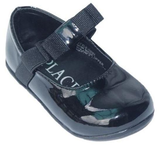 Place Infant Baby Girls Shoes -Black