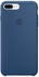 Apple iPhone 7 Plus Silicon Back Cover Case, Ocean Blue, MMQX2ZMA (Apple Phone not included)