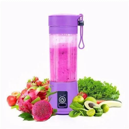 Generic Portable Blender Juicer Cup / Electric Fruit Mixer- Assorted colors