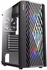 Antec NX Series NX291 Mid-Tower E-ATX Gaming Case, 3 x 120mm RGB fans & 1 x 120mm Fan Included, Tempered Glass Side Panel, 360mm Radiator Support, RGB Gaming Cabinet - Black