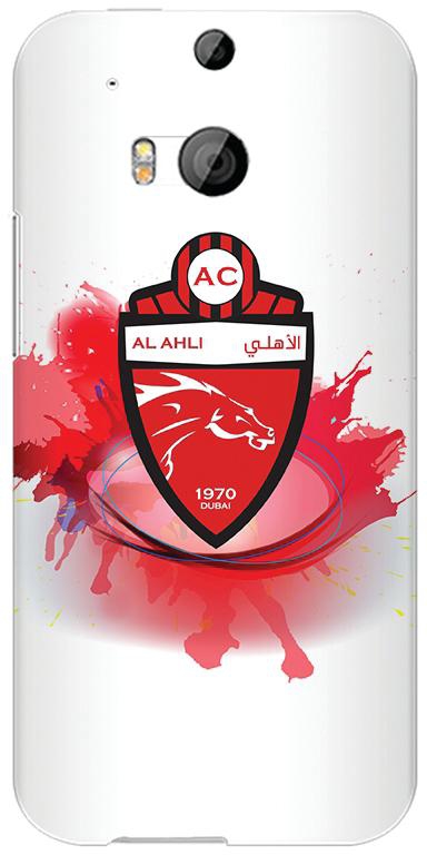 Stylizedd HTC One M8 Slim Snap Case Cover Matte Finish - Splash of Al Ahli (UAE)