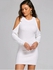 Cold Shoulder Bodycon Sweater Dress
