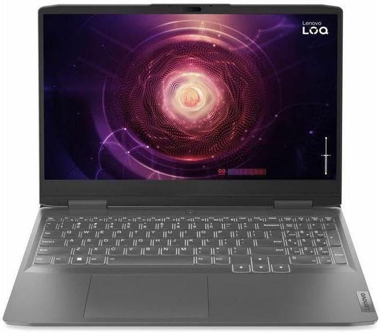 Lenovo Gaming Laptop LOQ 15APH8 (AMD Ryzen™ 7 7840HS - Ram 16GB - Hard 512 GB SSD-GPU NVIDIA® GeForce RTX™ 3050 6GB - Display 15.6" FHD IPS -Color Storm Grey-OS Windows 11 Home)