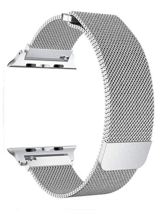 Yesido Stainless Steel Magnetic Band For Apple Watch Ultra 42 44 49 mm Series 6 Silver
