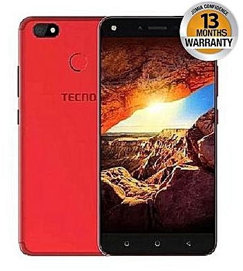 TECNO Spark K7, 16GB+1GB RAM, (Dual SIM), Metallic Red