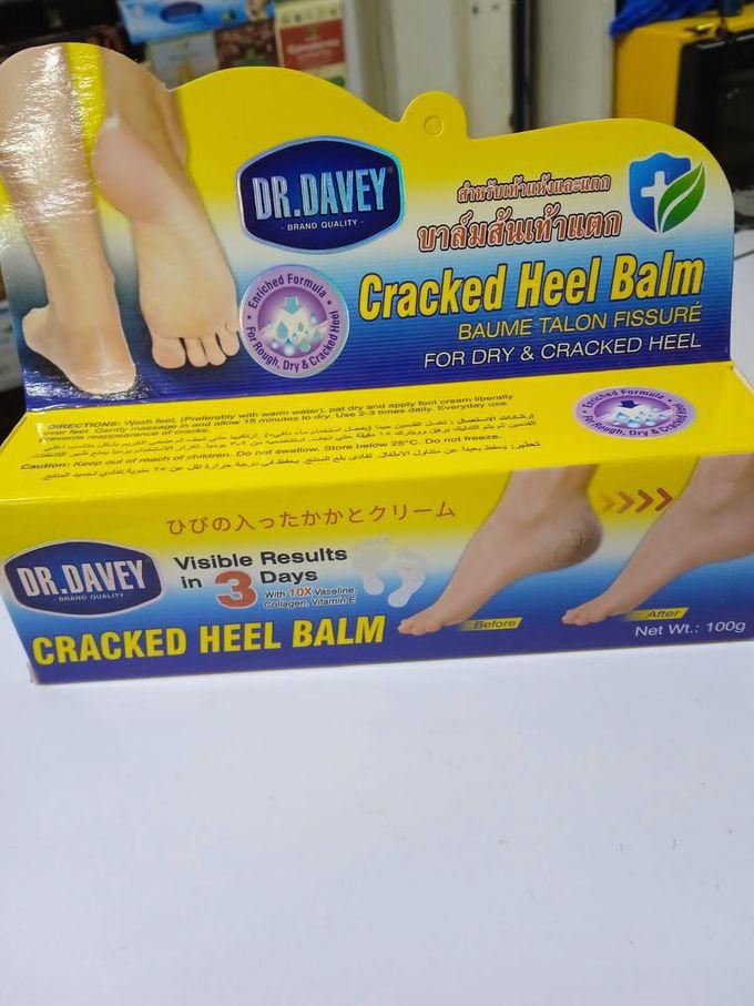 dr davey Dr. Davey Cracked Heel Balm For Dry Skin Foot Repair Softening Foot Cream