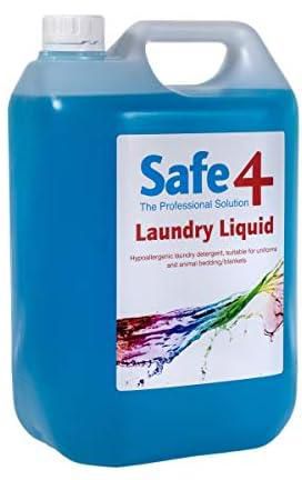 Safe4 Laundry Deoderizing Washing Liquid Detergent 5 Liter