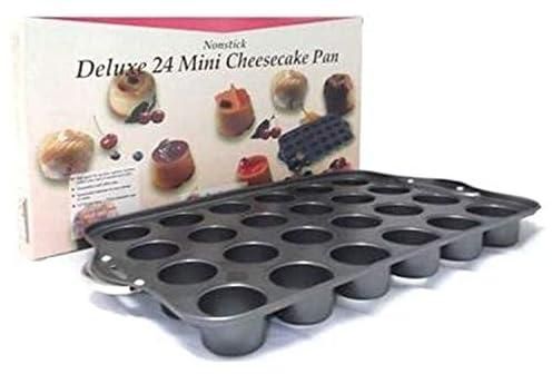 Nonstick Deluxe 24 Mini Cheesecake Pan