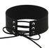 Maestro Makeover Lace-Up Choker Necklace In Black