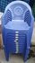 Kenpoly Plastic Chair With Armrest-BluePosture Friendly Ergonomics Heavy Duty chair Arm Rest Durable High quality seatt is easy to maintain as well as it's durability