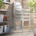 TORPARÖ Chair with armrests, in/outdoor - white/grey