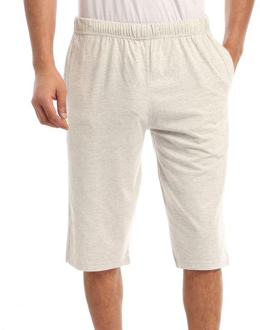 Shorto Cotton Plain Shorts - Light Grey