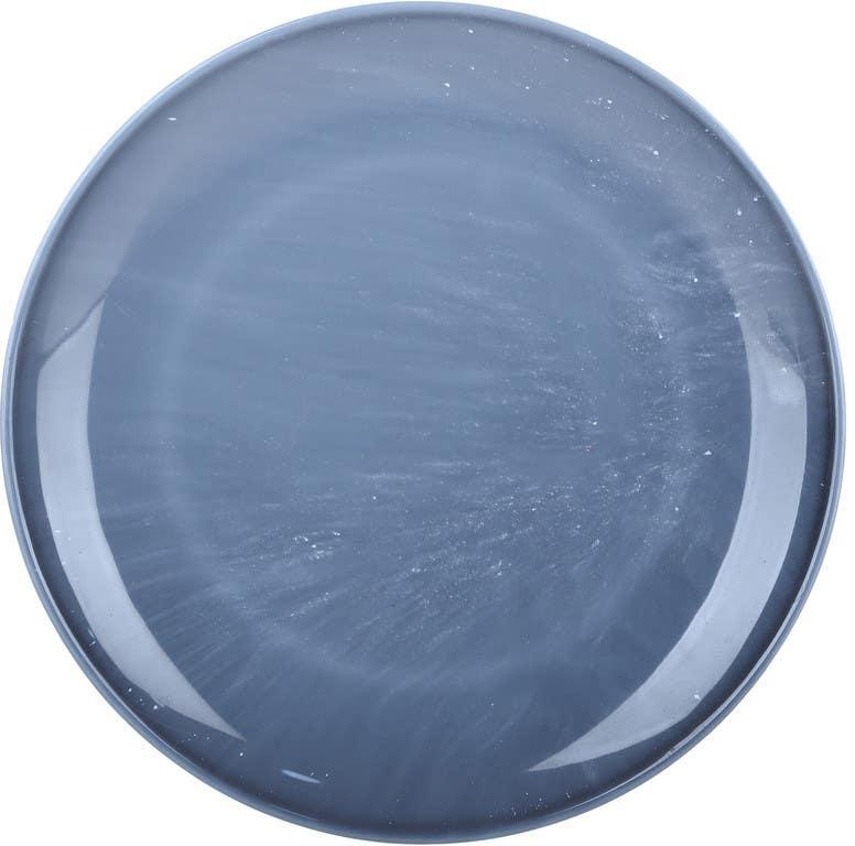 Get Bright Designs Melamine Plate, 26 cm - Grey Black with best offers | Raneen.com