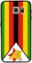 غطاء حماية واقٍ لهاتف سامسونج جالاكسي S6 علم زيمبابوي