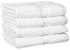 Family 2 Pack Bath Towel - 100% Premium Cotton - 2 White.