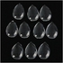 Fashion 10x14mm New Clear Glass Cabochon Dome Drop-type Teardrop Craft Pendants DIY Wholesales