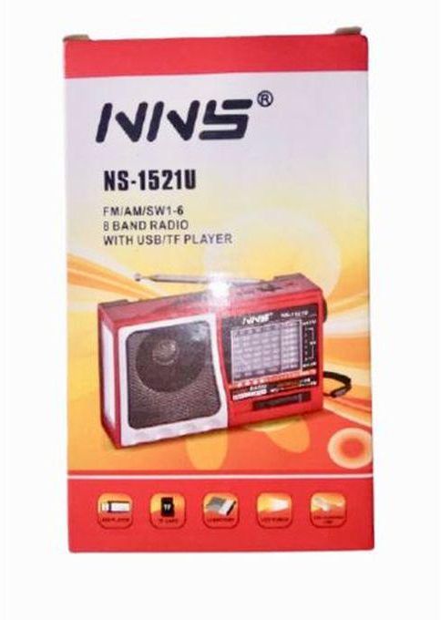 NNS FM/AM/SW1-6 8 BAND RADIO WITH USB/TF PLAYER