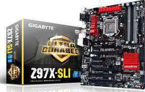 Gigabyte GA-Z97X-SLI LGA 1150 Z97 2-Way SLI UEFI DualBIOS ATX Motherboard