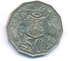 استراليا 50 سنت الملكة اليزابيث الثانيه 1984