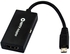 1080P Micro USB MHL to HDMI HDTV Cable Converter Adapter For Samsung HTC Mobile Phones