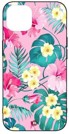 Protective Printed Mobile Cover Flower Print Design For Apple iPhone 12 Mini