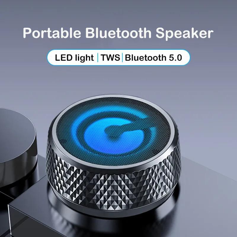 Wireless Bluetooth Speakers Portable Mini Computer Speaker LED Outrdoor Bass Column Hands Free Call BoomBox Music Caixa De Som