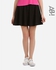 Agu Solid Mini Skirt - Black