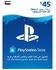 Playstation Network Live USD 45 Online Gift Card